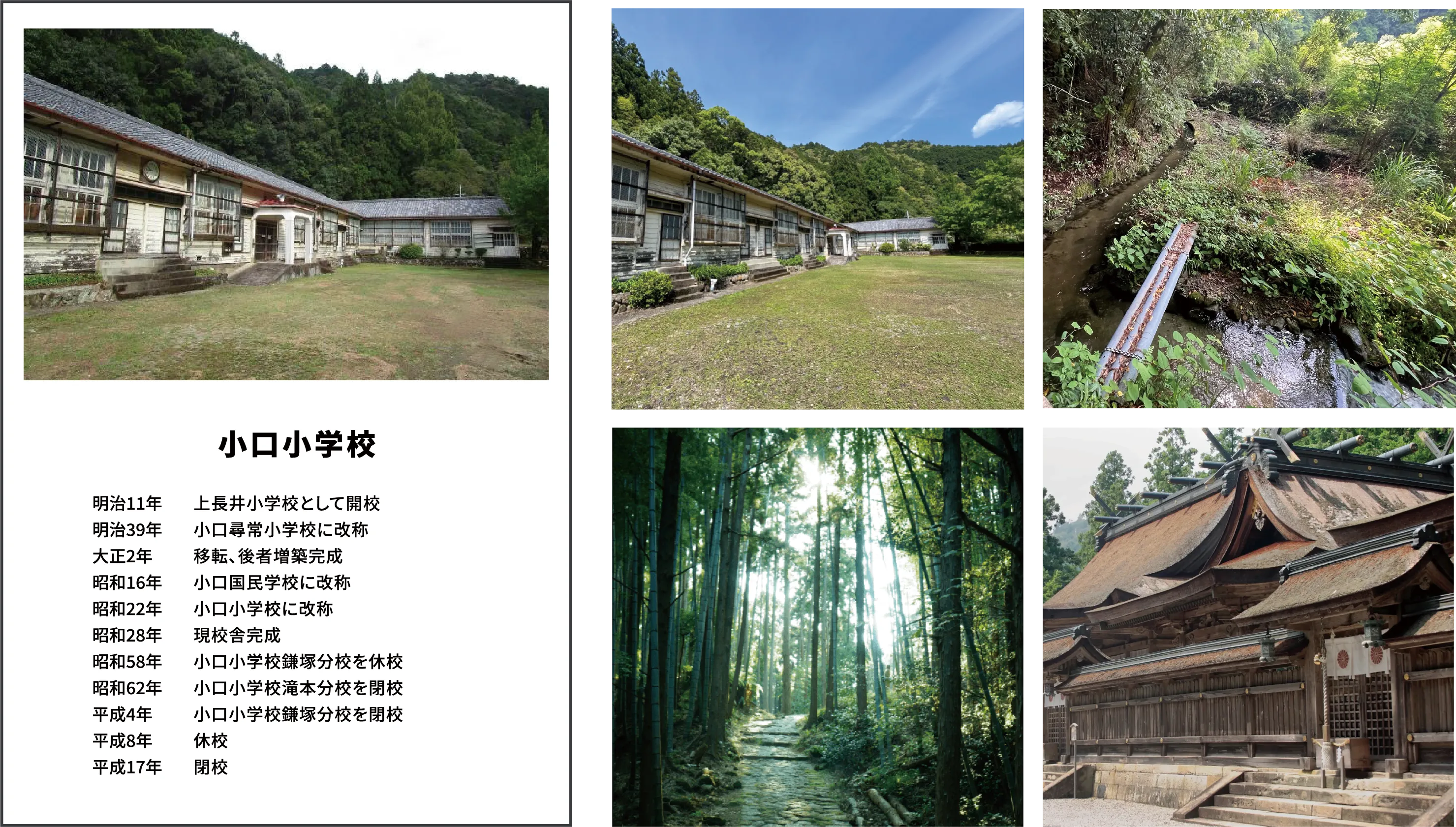 小口小学校跡地の写真